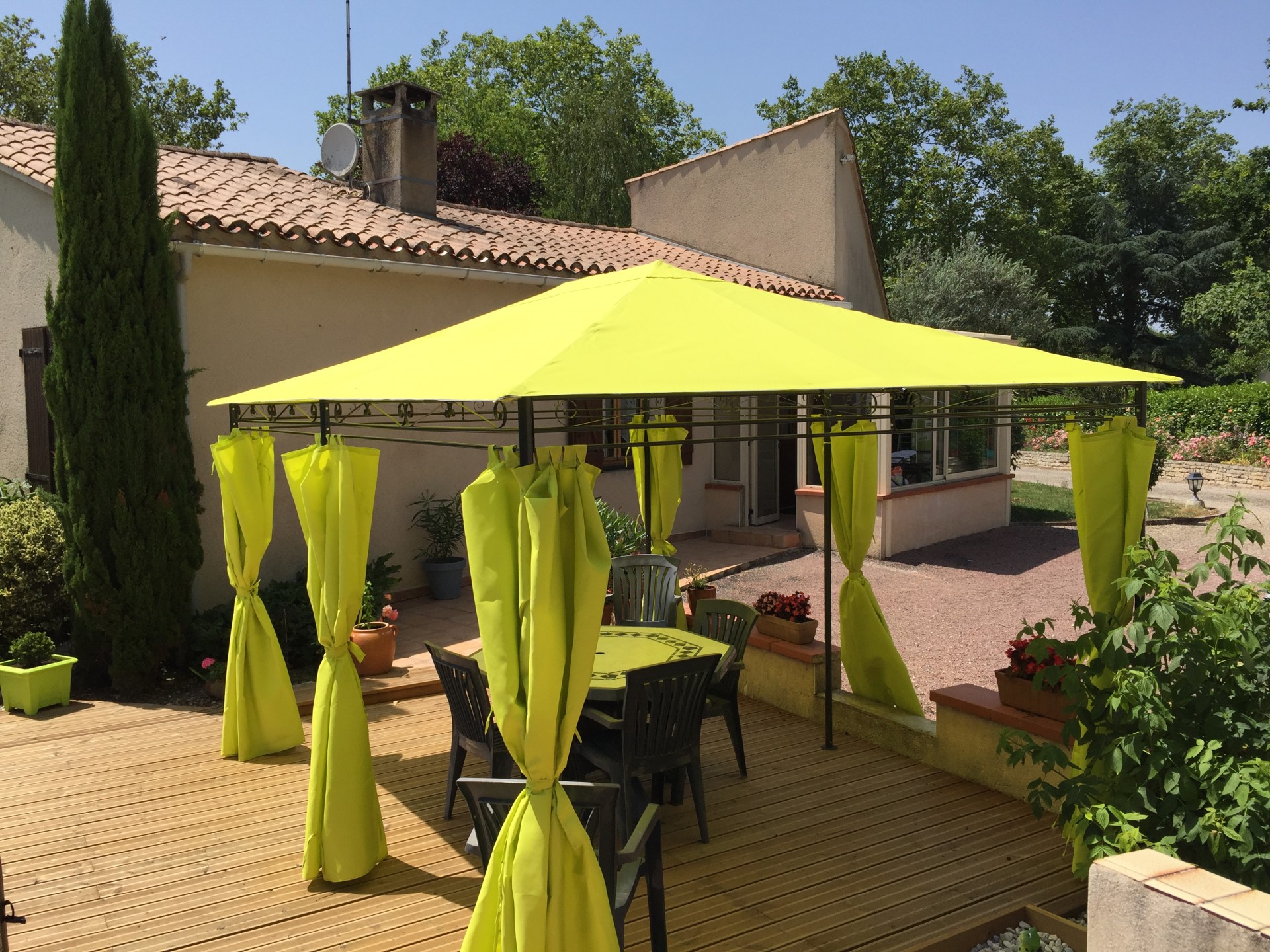 Maison d hotes les boulbenes caussade tarn garonne terrasse 1